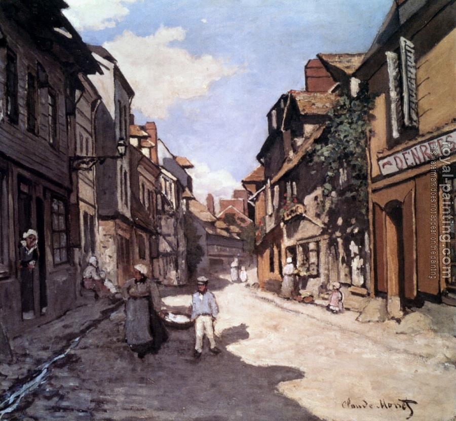 Claude Oscar Monet : Rue De La Bavolle, Honfleur
